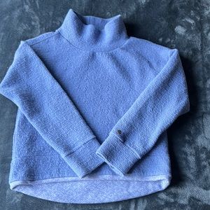 Calia Cowl Neck Lunar Jacquard Sweater